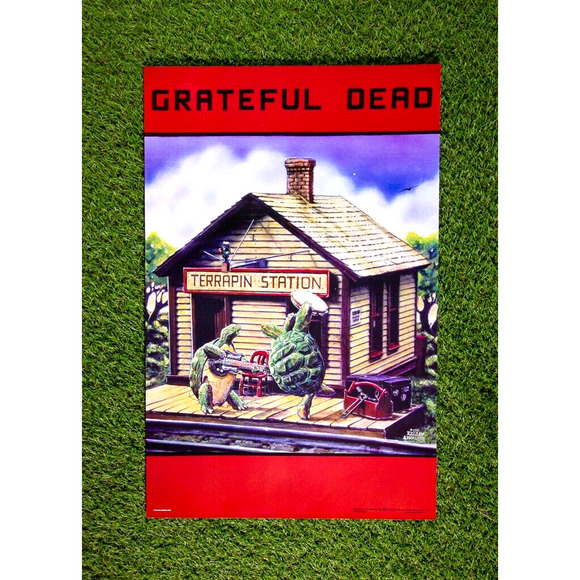 COPY - Grateful Dead Terrapin Station Poster Funky #3555 Vintage 2002 - Picture 1 of 9